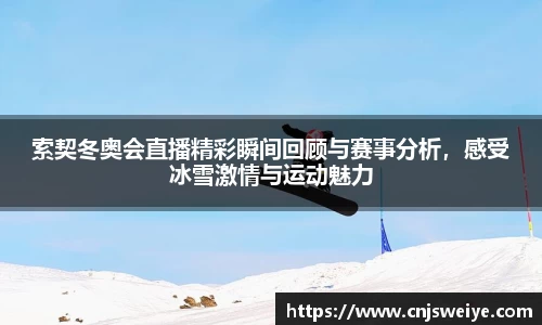 索契冬奥会直播精彩瞬间回顾与赛事分析，感受冰雪激情与运动魅力